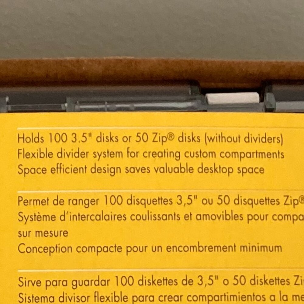 Disk File Box NIB - Picture 9 of 9